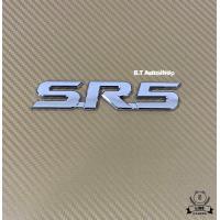 ราคา โลโก้ SR5 ติดรถ Toyota ขนาด 2 5 x 12 5 cm สีชุบโครเมี่ยม ราคาต่อชิ้น (15782569552)