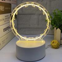 ราคา โคมไฟข้างเตียงสำหรับห้องนอน DIY โคมไฟตั้งโต๊ะ USB โปร่งใส กระดานเขียนเปล่งแสง กระดานข้อความเปล่งแสงสร้างสรรค์ของขวัญสำหรับเด็ก (22617846302)