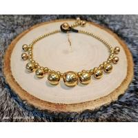 ราคา สร้อยข้อเท้ากระพรวนทองเหลืองน่ารัก สร้อยข้อเท้าเส้นเล็กๆ (22736790490)