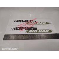 ราคา สติ๊กเกอร์แบบดั้งเดิมรถ สำหรับติดข้างประตูรถ MITSUBISHI STRADA คำว่า 4ABS AIRBAG ติดรถ แต่งรถ มิตซูบิชิ (4662858874)