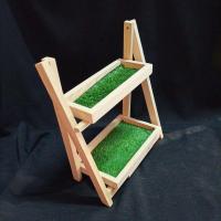 ราคา ชั้นไม้พับได้ วางของ สำหรับวางต้น ไม้สัก ตกแต่งบ้าน โชว์สินค้า ชั้นวางตกแต่ง พับเก็บได้ (20534027120)