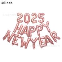 ราคา GGT 2025 Happy New Year Letter Aluminum Film Balloon 16 inch happynewyear New Year Party Scene Decoration Balloon (23310304765)