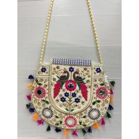 ราคา พร้อมส่ง กระเป๋าครอสบอดดี้อินเดีย ลายปัก กระเป๋าสะพายข้าง ลายนกยูง ลายช้าง (22879187114)