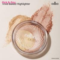 ราคา odbo Vivid Baked Highlighter โอดีบีโอ วิวิค เบค ไฮไลท์ OD106 (23158161238)