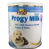 ราคา Pet8 Progy Milk นมผง สำหรับสัตว์ นมผงลูกสุนัข ลูกแมวแมว 250 g (22109808118)