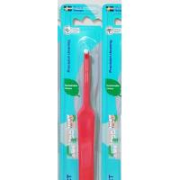 ราคา ล๊อตใหม่ เลือกสีได้ แปรงกระจุก TePe Compact Tuft Made in Sweden (10963790967)