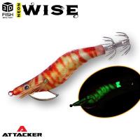 ราคา 7สี 2ขนาด โยกุ้ง 3D ATTACKER Neon WISE กุ้งตกหมึก โยตกหมึก เหยื่อตกหมึก กุ้งเรืองแสง กุ้งมีเสียง โยเรืองแสง ตกปลาหมึก (21693795225)