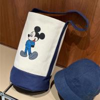 ราคา กระเป๋ามิกกี้เมาส์ กระเป๋าถังน้ำใหม่ กระเป๋าผ้าใบสำหรับสุภาพสตรี แฟชั่นเกาหลีมิกกี้เมาส์ทรงกระบอก กระเป๋าลำลองแม่เบนโตะ (23270939560)