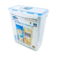 ราคา กล่องถนอมอาหาร กล่องใส่อาหาร เข้าไมโครเวฟได้ ความจุ 4400 ml ป้องกันเชื้อราและแบคทีเรีย แบรนด์ Super Lock รุ่น 6139 (986766927)
