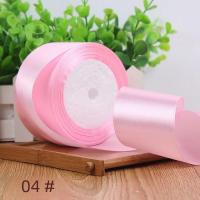 ราคา ริบบิ้นผ้าซาตินสีชมพู6มม 1ซม 1 5ซม 2ซม 2 5ซม 4ซม 5ซม ริบบิ้นผ้าซาตินผ้าไหมวัสดุงานฝีมือแบบทำมือสำหรับวันวาเลนไทน์ (23065955870)