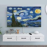 ราคา TV Dust Cover Van Gogh Oil Painting Patterns LCD TV Dust Cover 24 Inch 43 Inch 55 Inch 65 Inch 70 Inch 85 Inch (22369858270)