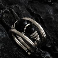 ราคา สร้อยข้อมืออาเกตสีดําขอบแฟชั่น Brother Palladium เครื่องประดับแฟชั่นน้ําหนักเบาหรูหราดีไซน์พิเศษสําหรับผู้ชายและผู้หญิง (22912371234)