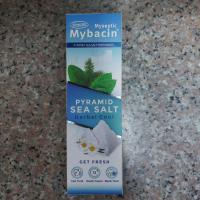 ราคา Mybacin pyramid salt herbal cool toothpaste ยาสีฟัน 100g (20711136842)