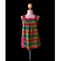 ราคา เสื้อคอกระเช้าผ้าขาวม้าผลิตจากผ้าขาวม้าฝ้ายใส่สบาย (22113775468)