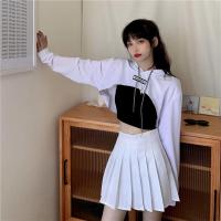 ราคา พร้อมส่งไทย เสื้อครอปแขนยาว มี8สี ชุดเต้น Cover แนว y2k ใส่ไปคอนเสิร์ต ร้านเหล้า ดำ แดง ส้ม เขียว ม่วง น้ำเงิน ขาว เทา (17033149118)