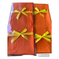 ราคา ผ้าสบง สีทอง สำหรับพระภิกษุ สามเณร เนื้อผ้าโทเร ขนาด 2 4 2 6หลา ราคาผืนละ 120 สินค้ารับประกันคุณภาพ ผ้าใหม่ทุกผืน (21416480388)