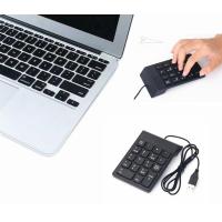 ราคา USB Number Pad Numpad Numeric Keypad 18 Keys แป้นพิมพ์สำหรับแล็ปท็อปเดสก์ท็อปพีซี ใหม่ (23223999448)