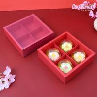 ราคา Boxjourney กล่องกระดาษแบ่งช่อง 4 6 ช่อง พร้อมฝาสอดพลาสติก 5 ชิ้น แพ็ค (22527952405)