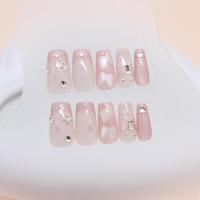 ราคา PPHOO เล็บปลอม เล็บมือ สำเร็จรูป กริตเตอร์ ประกายเงิน แถมกาวติดเล็บ (21764901035)