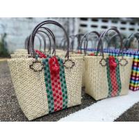 ราคา ฟรีผ้าผูกหู กระเป๋าสานไม่ซ้ำใครถือแบบเก๋ๆ ชิคๆ (19953560275)