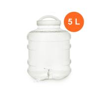 ราคา hamarood ถังน้ำดื่มขนาด 5 ลิตร สีขาวใส มีก๊อก พร้อมหูหิ้ว (19677585260)