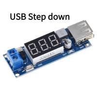 ราคา DC DC โมดูลแหล่งจ่ายไฟแบบขั้นบันได12V ถึง5V เครื่องชาร์จ USB USB แบบ Step Down Module 6V 6V 12V 15V 24V 36V ถึง5V โวลต์มิเตอร์รถ (22868243425)