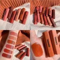 ราคา เซ็ท 6 แท่ง 6 เฉดสี TANAKO ลิปสติกเนื้อครีม (10353713403)