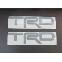 ราคา สติกเกอร์ TRD ติดข้างท้ายรถ ซ้าย ขวา 1คู่ สีเทา งานเทียบ ใส่กับ โตโยต้า ไฮลักษ์ วีโก้ รีโว้ สำหรับ Toyota hilux vigo Revo 2004 2019 (12352415087)
