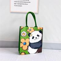 ราคา กระเป๋าผ้าสักหลาดพิมพ์ลายแพนด้า (22617166543)