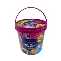 ราคา TATAWA Tea Time Assorted Cookies ขนมคุกกี้แบบใหม่มาในรูปแบบถัง มีหลากหลายแบบในซอง ขนมคุกกี้ (21833686786)