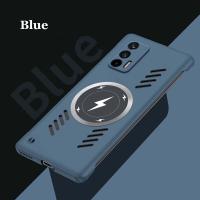 ราคา เคสคอมพิวเตอร์แม่เหล็กเคสระบายความร้อนไร้กรอบสำหรับ Realme GT 3 GT3 GT2 Pro Explorer Master Magsafing ฝาครอบชาร์จไร้สาย (20029944713)