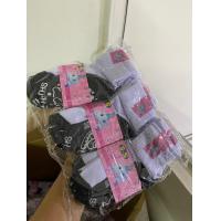 ราคา ถุงเท้าข้อสั้นกันลื่นลายขาวดำ (21967792344)