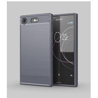 ราคา สำหรับ Sony Xperia XZ1 Compact Case Sony XperiaXZ1Compact เกราะคาร์บอนไฟเบอร์ TPU ซิลิโคนฝาหลังเคสโทรศัพท์ (13380830058)