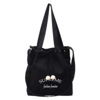 ราคา กระเป๋าสะพายข้าง กระเป๋าถือ tote Bag สุดน่ารักดีไซศ์สไตล์เกาหลี Supreme Fashion fontier J08 (19148958897)