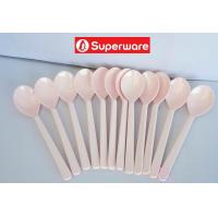 ราคา ช้อนกาแฟ 12 ชิ้น สีชมพู ซุุปเปอร์แวร์เกรดA เมลามีน100 ตรานกเพนกวิน superware Promotion Superware (7161000698)
