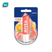 ราคา Nivea นีเวีย ลิป พีชชี่ ซีแอนด์อี 4 8 กรัม (7467987579)