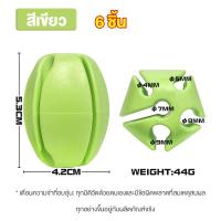 ราคา Outdoor Goods 6 ชิ้น ที่วางคันเบ็ด ลําแสงคันเบ็ด ทนทาน ใช้งานได้จริง Luya แบบพกพา คันเบ็ดบอลคงที่ คลิปยาง ป้องกันการชนคันเบ็ด (22353139644)