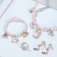 ราคา พร้อมส่ง สร้อยคอเด็กผู้หญิง ชุดเครื่องประดับเจ้าหญิง แอเรียล ยูนิคอร์น เอลซ่า (17300517090)