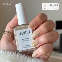 ราคา สีทาเล็บกึ่งเจล ยาทาเล็บ ไม่อบ U DELI สีทาเล็บ สีทาเล็บสีนู้ด Earth Tone Vegan nailpolish 16ml สีโทนสุขภาพ เม็ดสีชัด สวย ไร้กลิ่นฉุน สีนู้ด สีสุขภาพ เฉดนู้ด สีเล็บสีน้ำตาลอ่อน (12294135847)