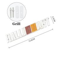 ราคา Car decoratio Car Front Grill RALLIART Logo Badge Sticker For Mitsubishi ASX Triton Outlander Attrage Mirage Xpander Lancer Auto Accessories (16827947755)
