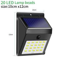 ราคา ไฟติดผนัง ไฟLED ไฟโซล่าเซลล์ พลังงานแสงอาทิตย์ มีไฟหรี่ Solar motion sensor light (19522467129)