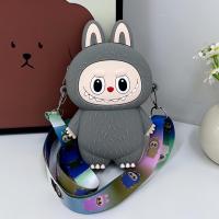 ราคา PRINCESS KESLI กระเป๋าใส่สะพายข้าง กระเป๋าใส่เหรียญซิลิโคน กระเป๋าซิลิโคนน่ารักสุดๆ สายสะพายปรับระดับได้ (22737222270)