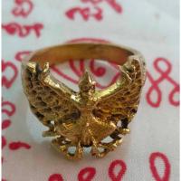 ราคา แหวนพญาครุฑ แหวนทองเหลือง พระยาครุฑ พญาครุฑ แหวน เสริมดวง รับโชค เครื่องรางไทย (22755938049)