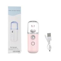 ราคา AGBBG เครื่องพ่นไอน้ำใบหน้าแบบชาร์จไฟได้อุปกรณ์ดูแลผิวขนาดเล็กพกพาได้แบบ USB เครื่องเพิ่มความชื้นเครื่องพ่นไอน้ำให้ความชุ่มชื้นใบหน้า (22998552890)