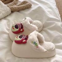 ราคา รองเท้าแตะผู้หญิงพื้นหนาแบบกันน้ำ ทรงหัวกลม พื้นยาง รองเท้าแตะแบบสวมสำหรับใส่ในบ้านและกลางแจ้ง ฤดูใบไม้ร่วง 2024 (23030403505)