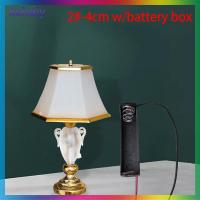 ราคา xuhaiy Dollhouse MINI Night Light โคมไฟอุ่นโคมไฟ W กล่องแบตเตอรี่ตุ๊กตาตกแต่งบ้าน (22812087095)