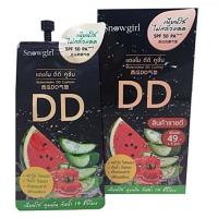 ราคา ยกกล่อง 6ซอง Snowgirl Watermelon DD Cushion 9ml สโนว์เกิร์ล วอเตอร์เมล่อน ดีดี คุชชั่นแตงโม (15333212501)