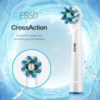 ราคา Electric Toothbrush Head For Oral B Electric Toothbrush Replacement Brush Heads 4Pcs Set Tooth Brush Hygiene Clean Brush Head (23022119552)