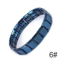 ราคา 7สีผู้ชายเหล็กไร้สนิมสายรัดข้อมือผู้ชายพลังงานเพื่อสุขภาพBalance Germaniumสร้อยข้อมือแม่เหล็ก (895418434)