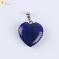 ราคา CSJA หัวใจคริสตัลหินธรรมชาติสร้อยคอจี้ผู้หญิง Carnelian สีชมพูควอตซ์ใสอเมทิสต์คริสตัล Healing สร้อยคอ E594 (23059102049)